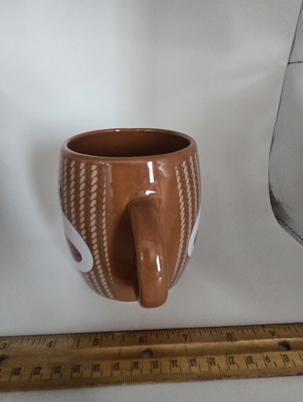 Galerie Novelty Sock Monkey Double Handle Coffee Mug Multicolor - Picture 3 of 9